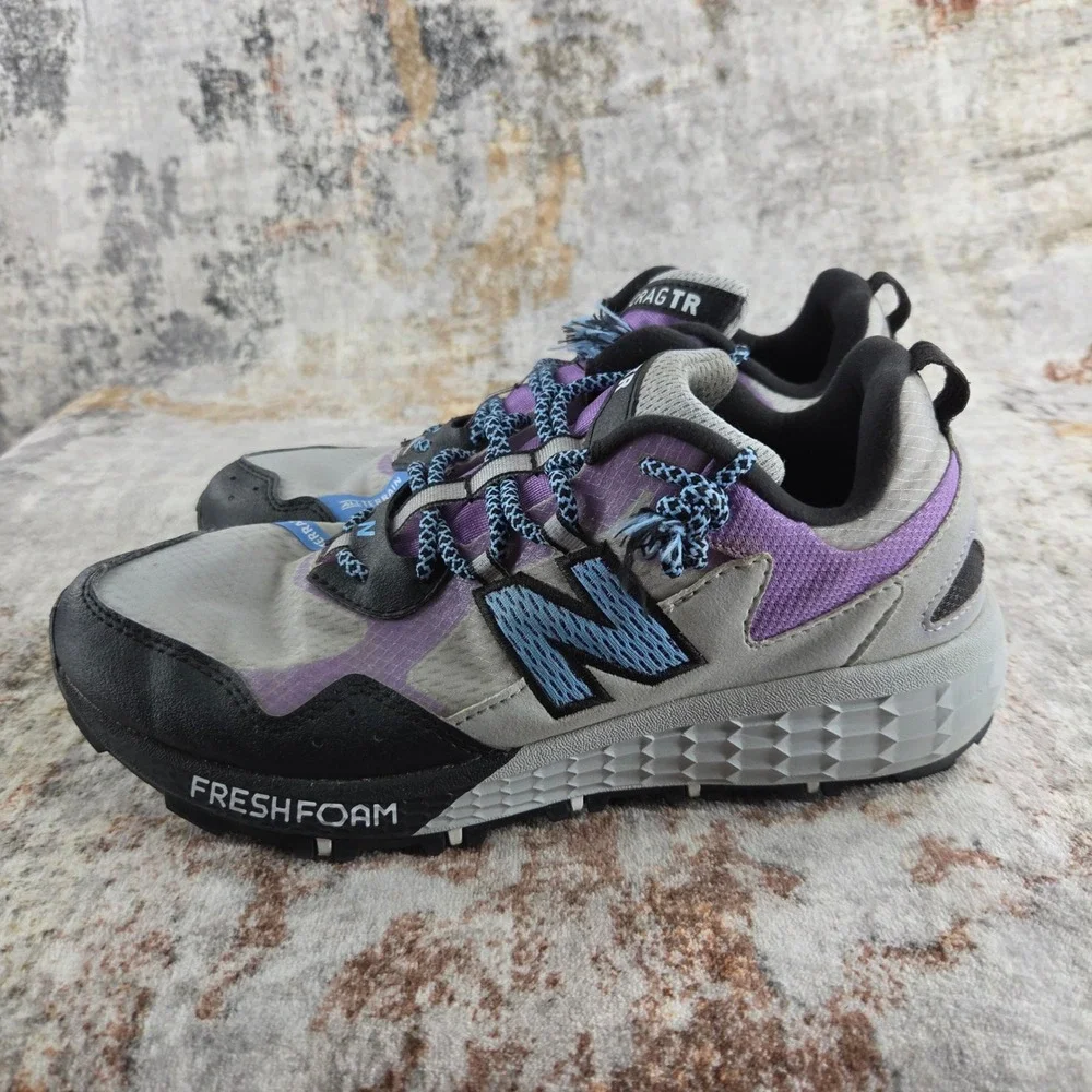 New Balance Fresh Foam Crag TR Trail Shoes Womens 9.5B Grey WTCRGLC2 Hiking